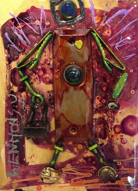 Off to Work by artist Dena  Wenmohs